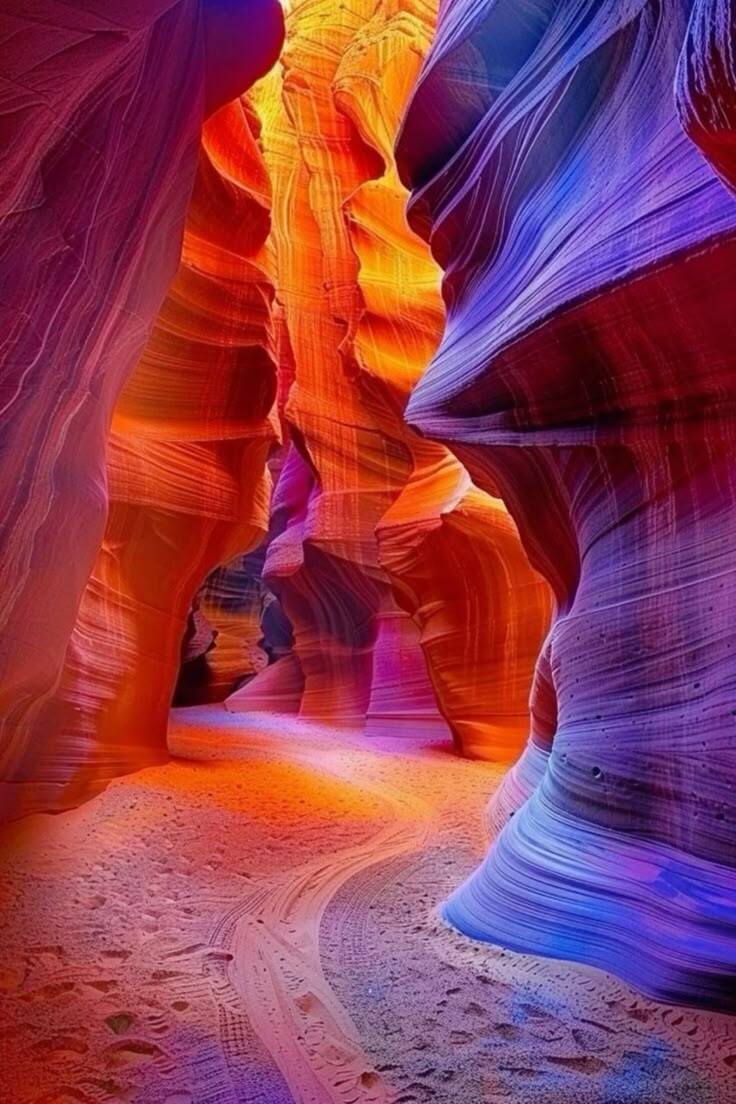 Canyon coloré
